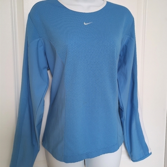 NWT Nike Sphere Dry long sleeve athletic blue top - Picture 6 of 6